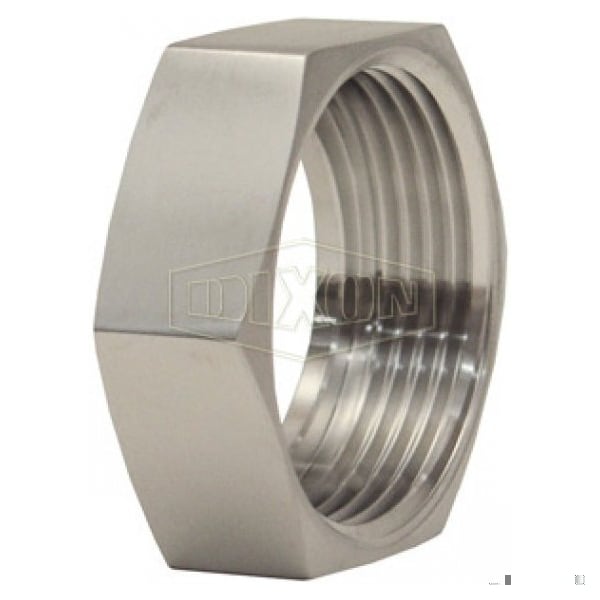 Hex Nut, Ring Joint, Fitting/Connector Type: Nut, 2-1/2 in Nominal Size, 7/8 in Thickness, 3-5/8 in